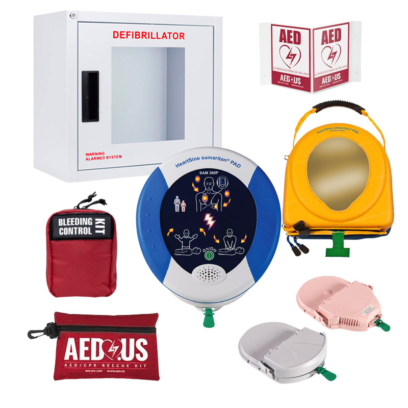 HeartSine samaritan PAD 360P School Bundle (AED 365 Pro Included - 3 Year)