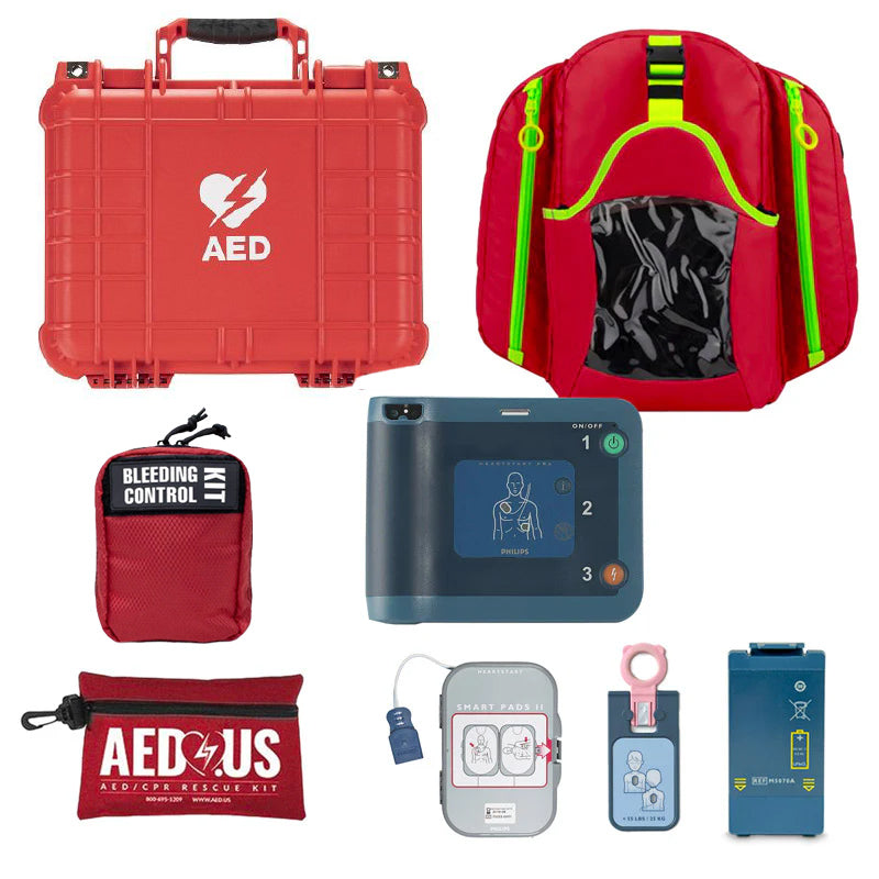 Philips HeartStart FRx Athletic Bundle (AED 365 Pro Included - 3 Year)