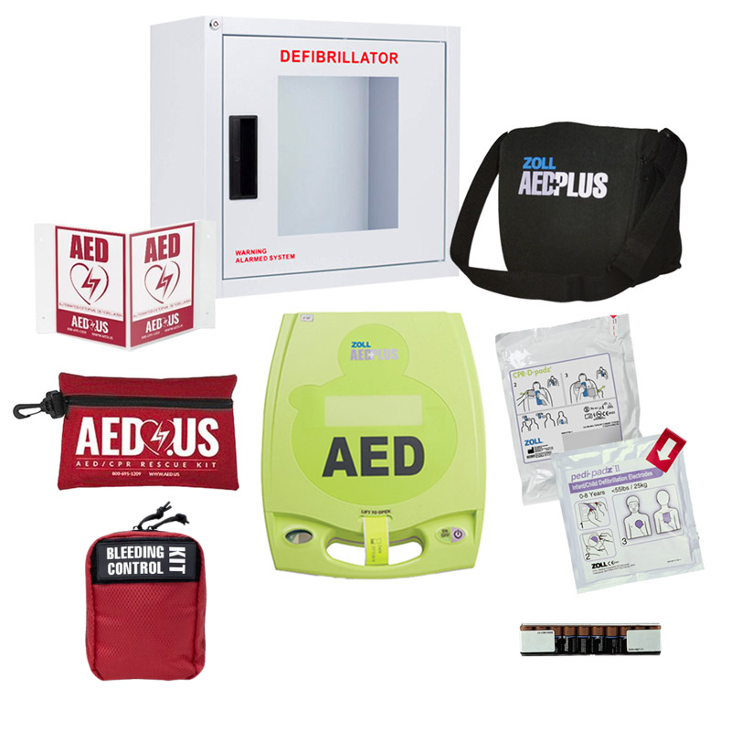 ZOLL AED Plus School Bundle (AED 365 Pro Included - 3 Year) – Coro Medical