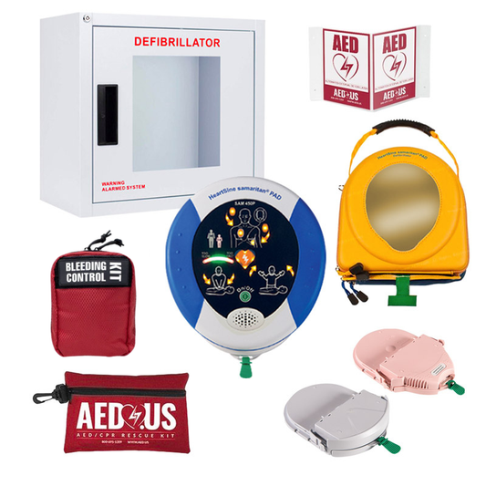 HeartSine samaritan PAD 450P School Bundle (AED 365 Pro Included - 3 Year)