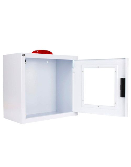 Standard Large AED Cabinet with Alarm & Strobe