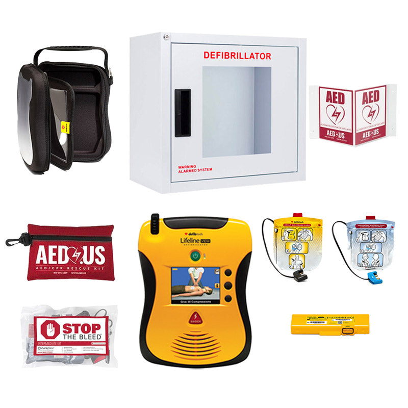 Defibtech Lifeline VIEW School Bundle (AED 365 Pro Included - 5 Year)