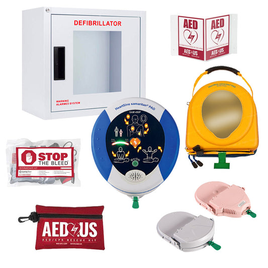 HeartSine samaritan PAD 450P School Bundle (AED 365 Pro Included - 5 Year)