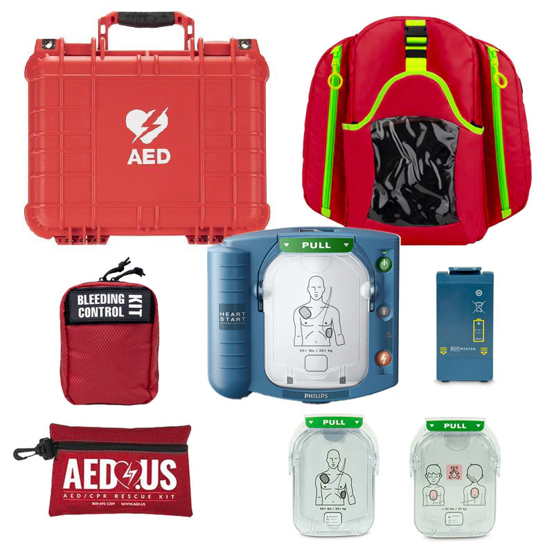 Philips Heartstart Onsite Athletic Bundle (AED 365 Pro Included - 3 Ye ...