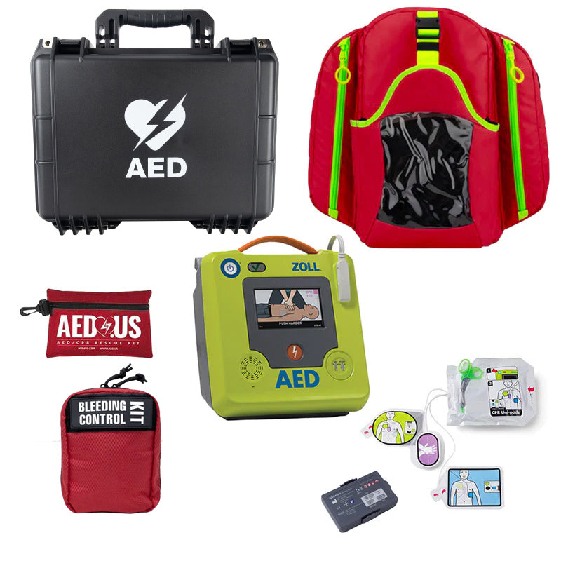 ZOLL AED 3 Athletic Bundle (AED 365 Pro Included - 3 Year) – Coro Medical