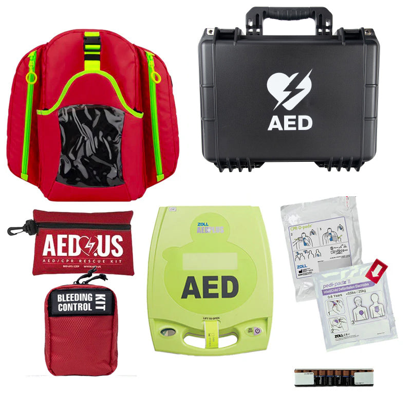 ZOLL AED Plus Athletic Bundle (AED 365 Pro Included - 3 Year) – Coro ...